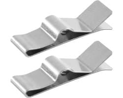 2Pcs roestvrij staal koelkast Thermistor Clip, 633734 vervanging Sensor houder voor koelkast onderhoud
