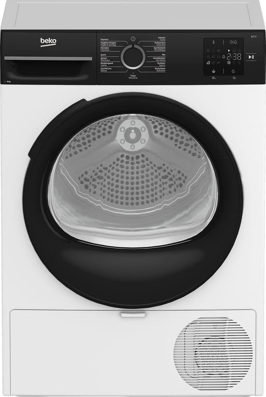 Beko BM3T3823BNL - Wasdroger - warmtepompdroger - 8 kg - Energielabel